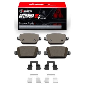 Volvo S80 Brake Pads - Rear - R1 Concepts - Optimum OE - `07-`10
